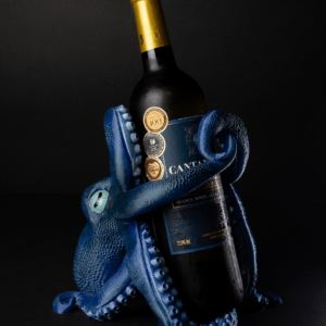 Bordeaux the Octopus Wine Holder