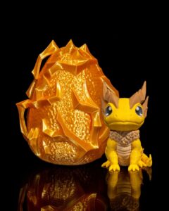 Baby Lightning Dragon with Egg