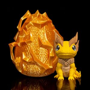 Baby Lightning Dragon with Egg