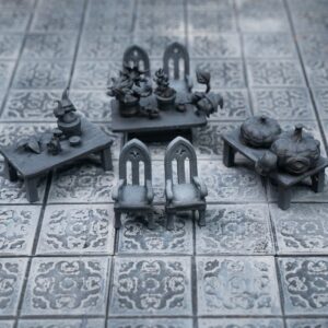 Bestiarium of the Mad Scholar Props