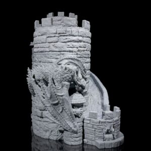 Dice Tower Wine Bag Dispenser