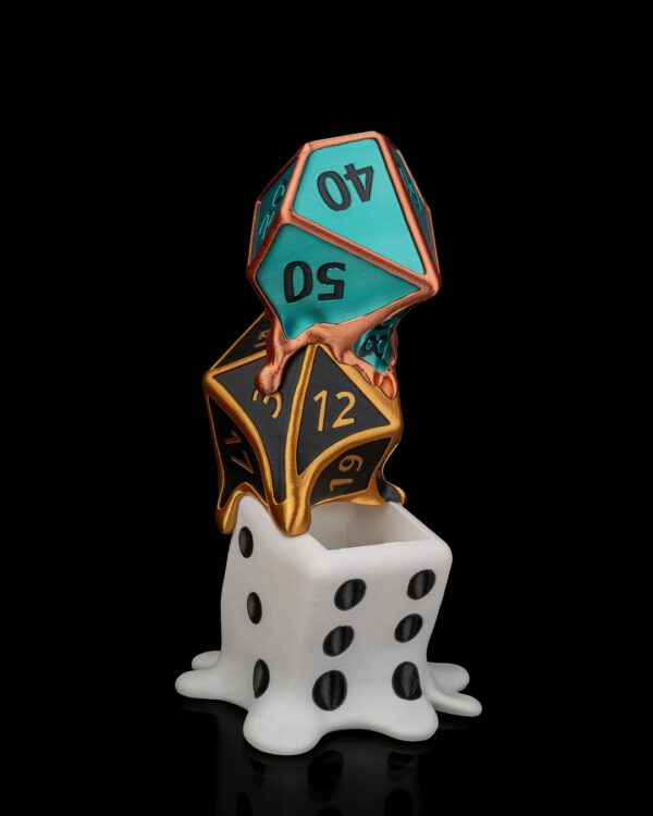 Melted Dice Tower