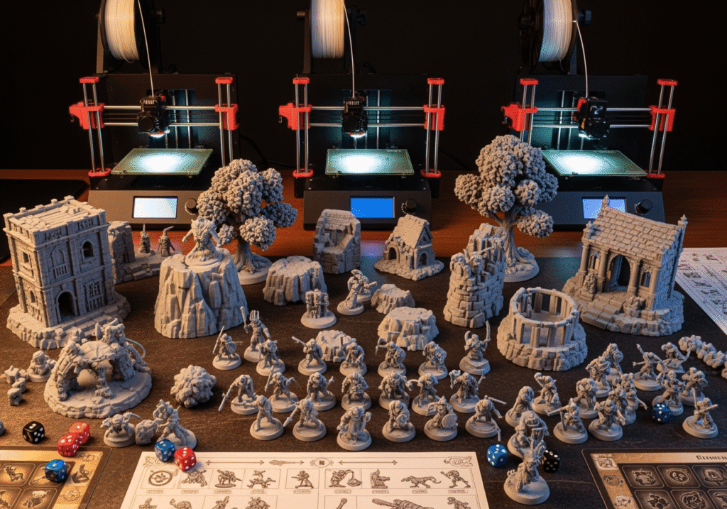 3D Printing Innovations Ontario: Custom Gaming Miniature Showcase