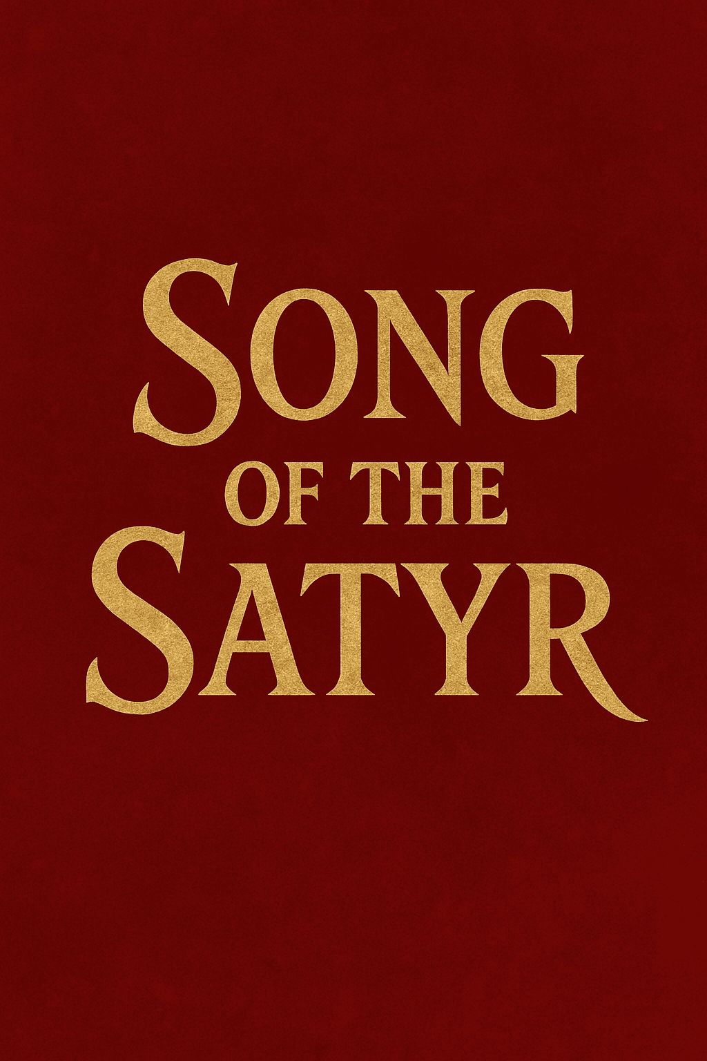 Song of the Satyr